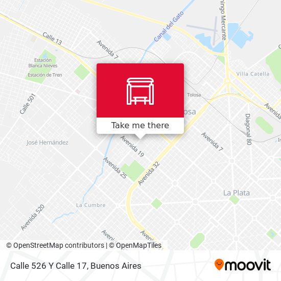 Calle 526 Y Calle 17 map