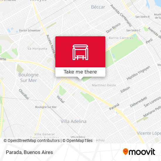 Mapa de Parada