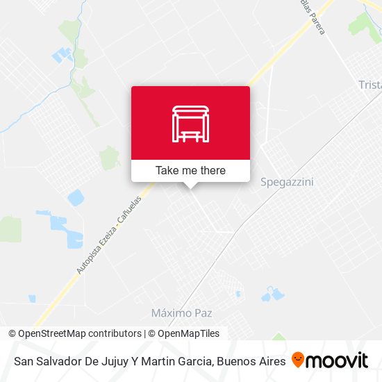 San Salvador De Jujuy Y Martin Garcia map