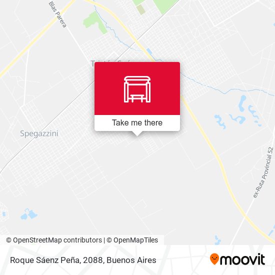 Roque Sáenz Peña, 2088 map