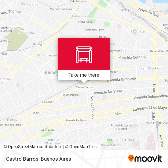 Mapa de Castro Barros