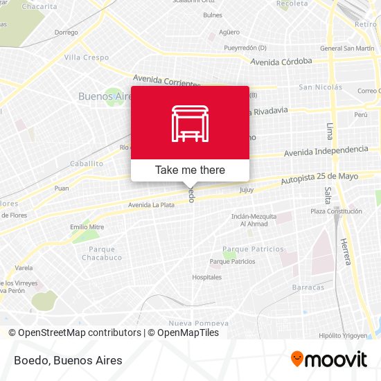 Boedo map