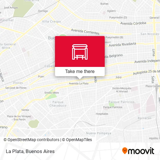 La Plata map