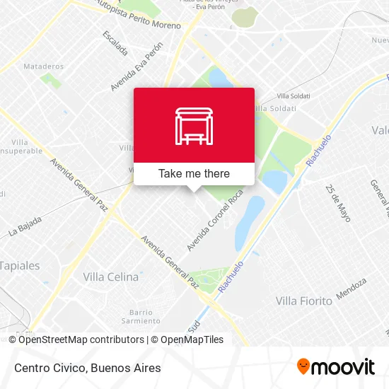 Mapa de Centro Civico