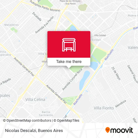Mapa de Nicolas Descalzi