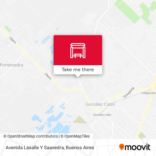 Avenida Lasalle Y Saavedra map