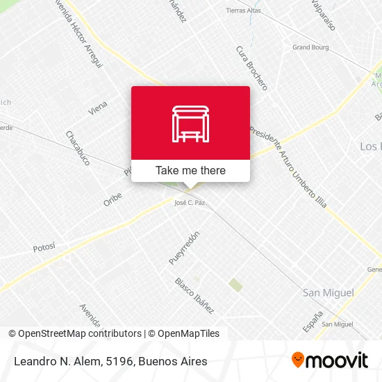 Leandro N. Alem, 5196 map