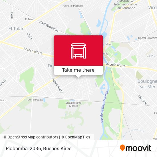Riobamba, 2036 map