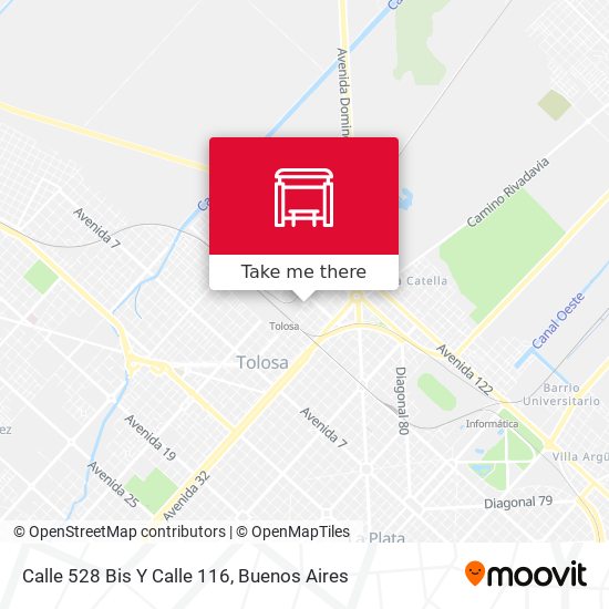 Calle 528 Bis Y Calle 116 map