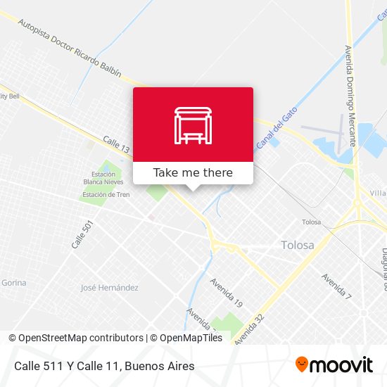 Calle 511 Y Calle 11 map