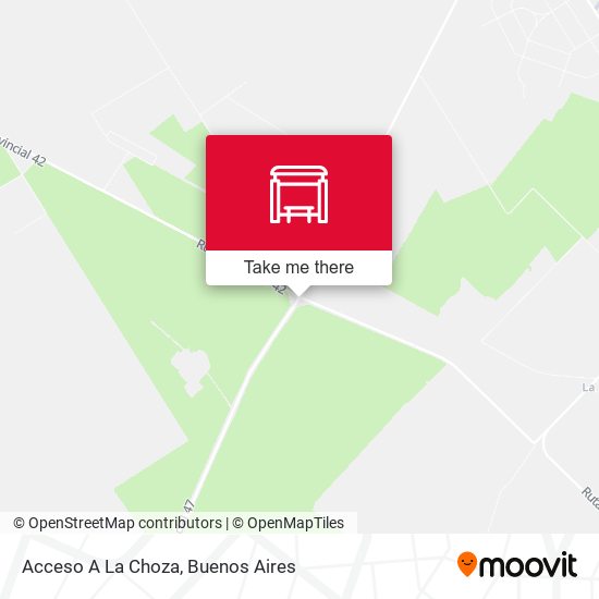 Mapa de Acceso A La Choza