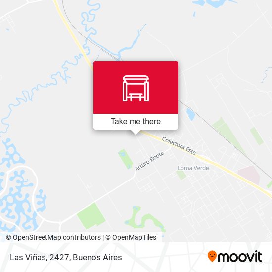 Las Viñas, 2427 map