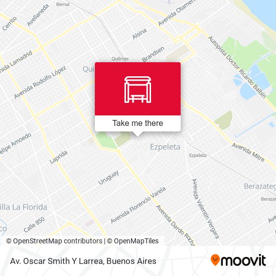 Mapa de Av. Oscar Smith Y Larrea