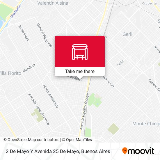 2 De Mayo Y Avenida 25 De Mayo map