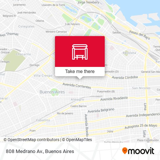 808 Medrano Av. map