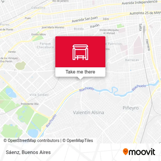 Sáenz map