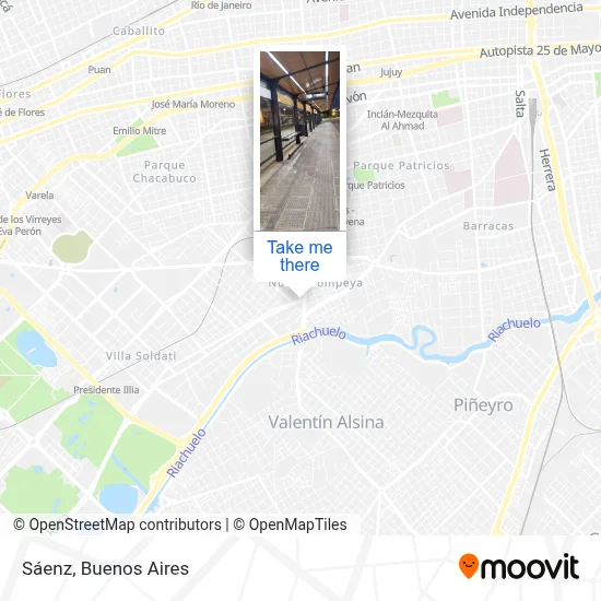 Sáenz map