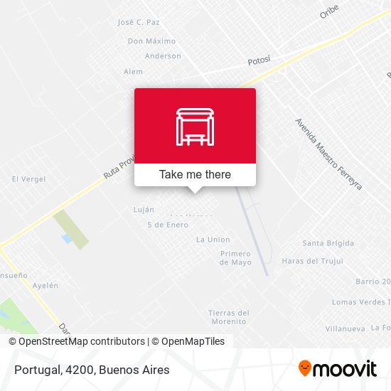 Mapa de Portugal, 4200