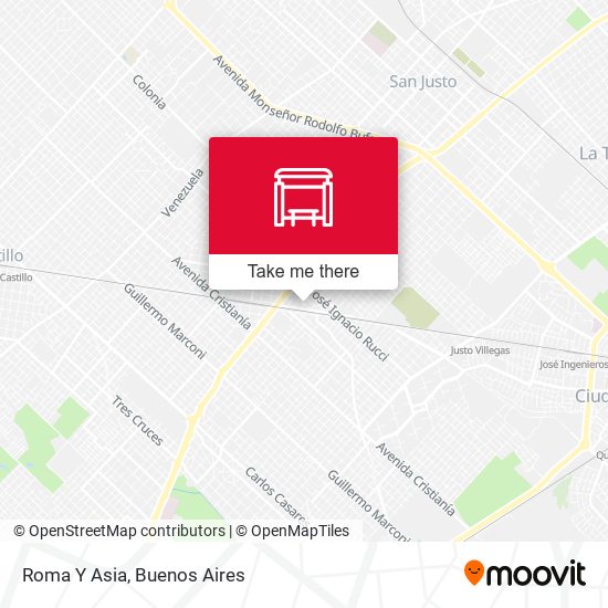 Mapa de Roma Y Asia