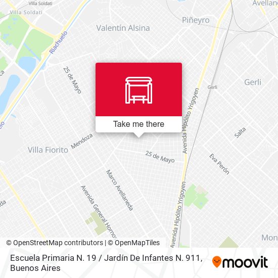 Escuela Primaria N. 19 / Jardín De Infantes N. 911 map