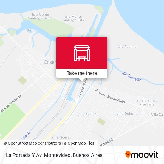 La Portada Y Av. Montevideo map