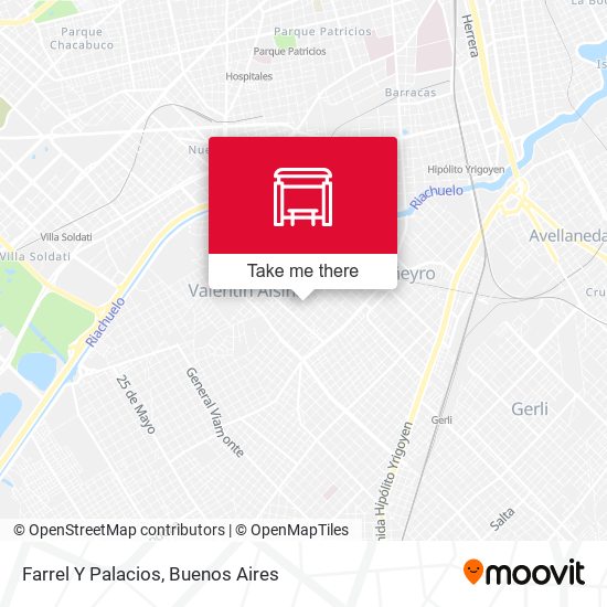 Mapa de Farrel Y Palacios