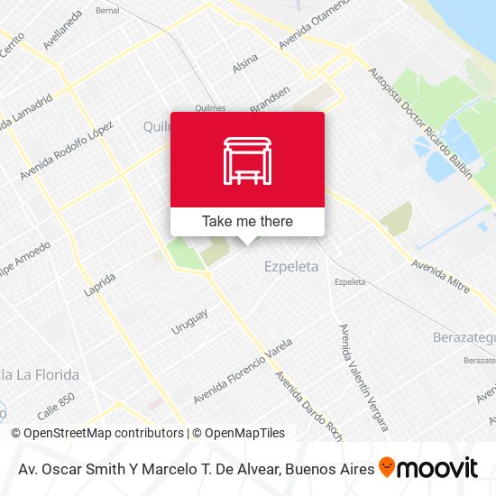 Mapa de Av. Oscar Smith Y Marcelo T. De Alvear