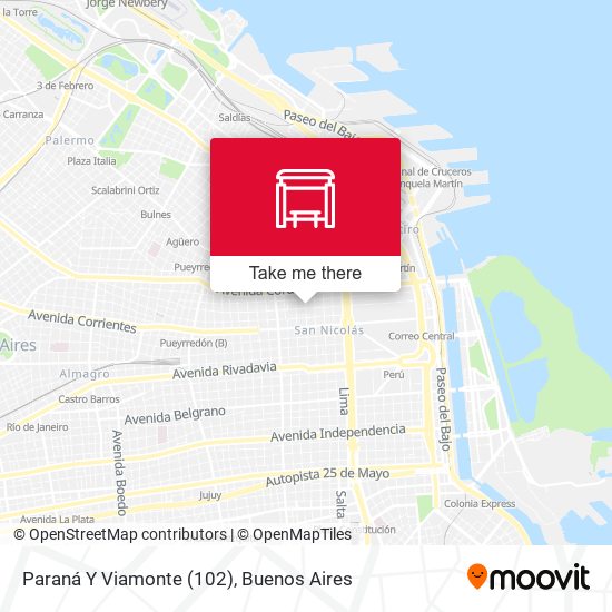 Mapa de Paraná Y Viamonte (102)
