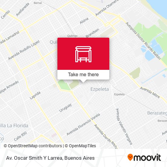 Av. Oscar Smith Y Larrea map