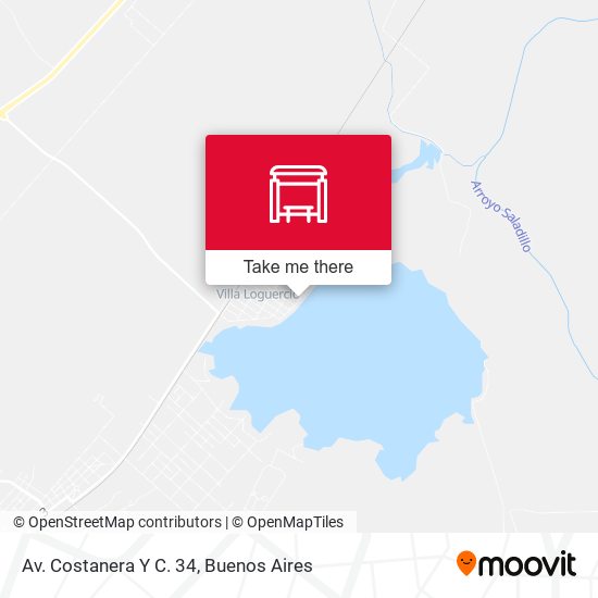 Av. Costanera Y C. 34 map