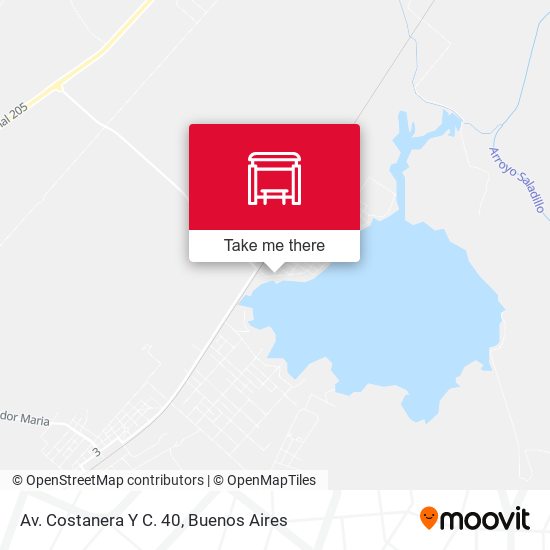 Mapa de Av. Costanera Y C. 40