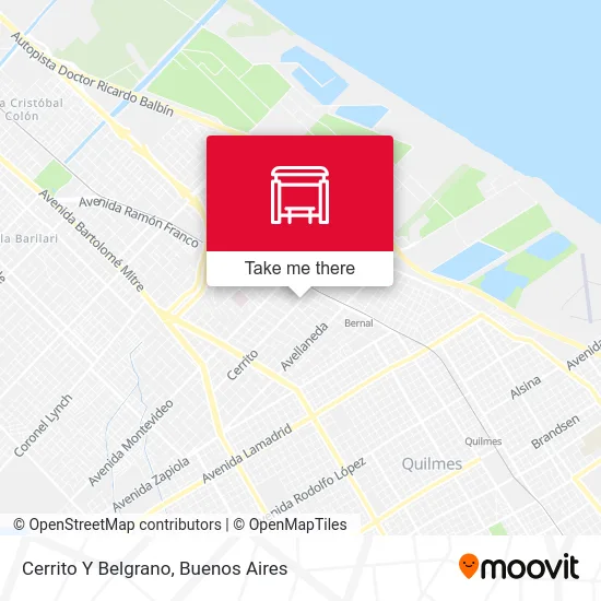 Cerrito Y Belgrano map