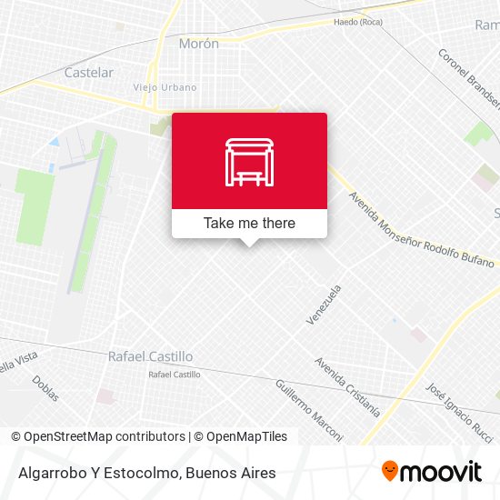 Algarrobo Y Estocolmo map