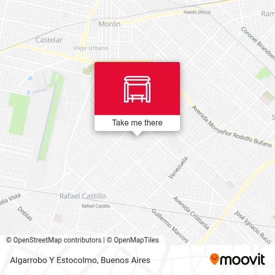 Algarrobo Y Estocolmo map
