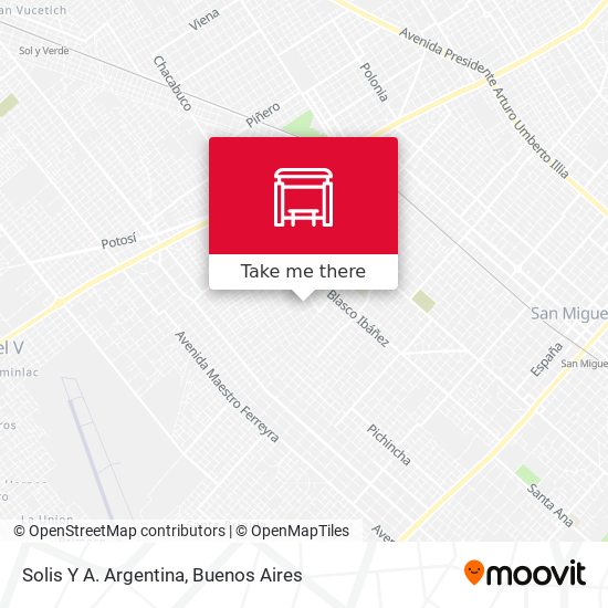 Solis Y A. Argentina map