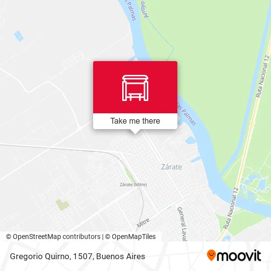 Gregorio Quirno, 1507 map