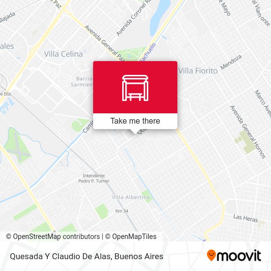 Mapa de Quesada Y Claudio De Alas