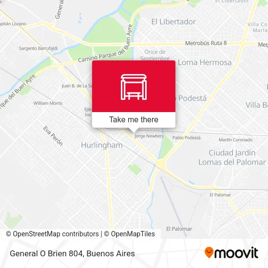 General O Brien 804 map