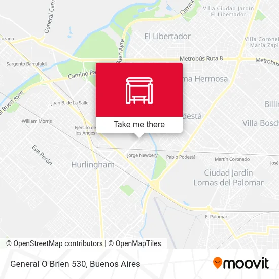 General O Brien 530 map