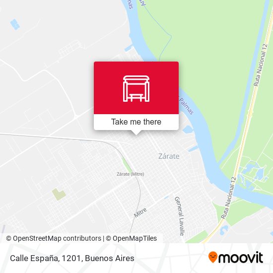Calle España, 1201 map