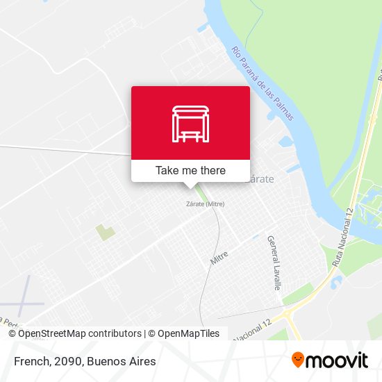 Mapa de French, 2090