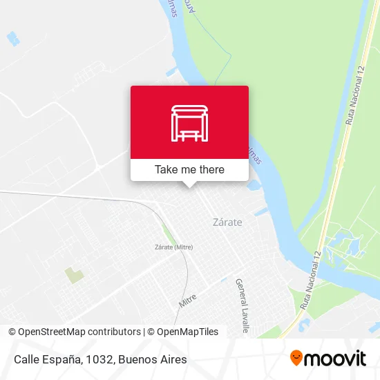 Calle España, 1032 map