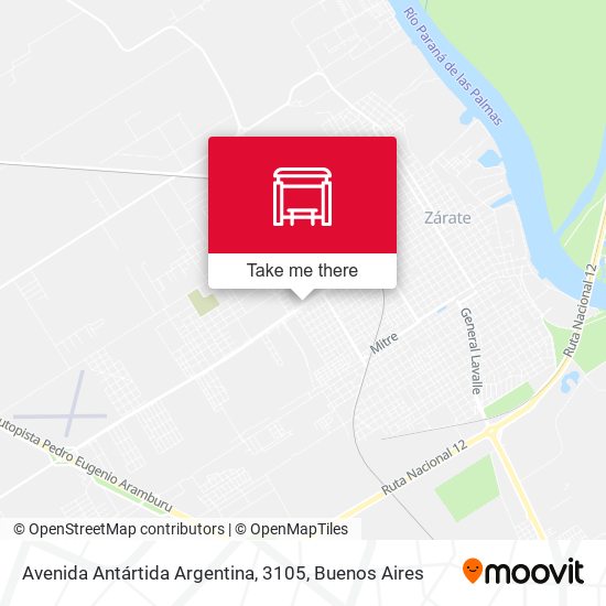 Avenida Antártida Argentina, 3105 map