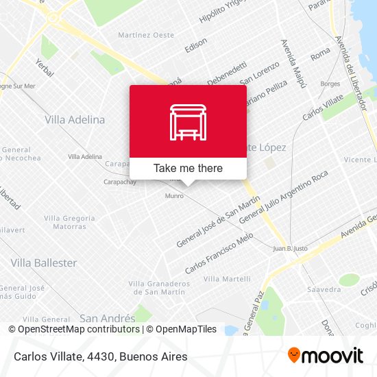 Carlos Villate, 4430 map
