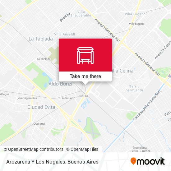 Arozarena Y Los Nogales map