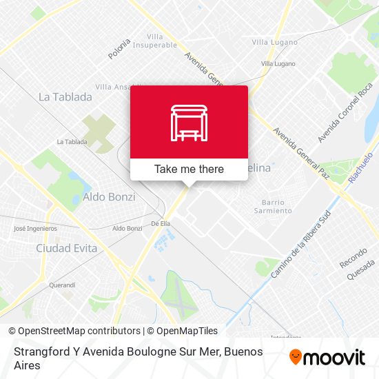 Strangford Y Avenida Boulogne Sur Mer map