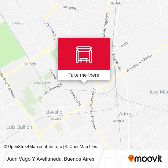 Juan Vago Y Avellaneda map