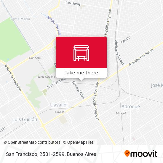 San Francisco, 2501-2599 map