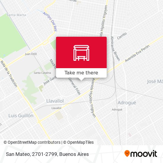San Mateo, 2701-2799 map