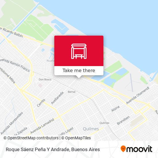 Roque Sáenz Peña Y Andrade map